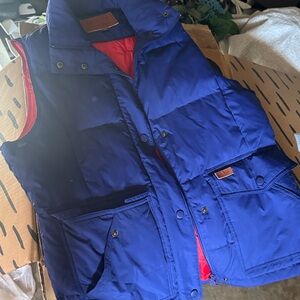 Women's purple Puffer Vest